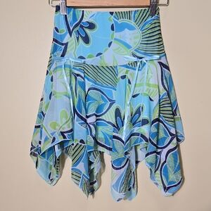 BCX Girl Y2K Fairy Asymetric Skirt Girl's  Size Medium 8 / 10 Bows Balletcore